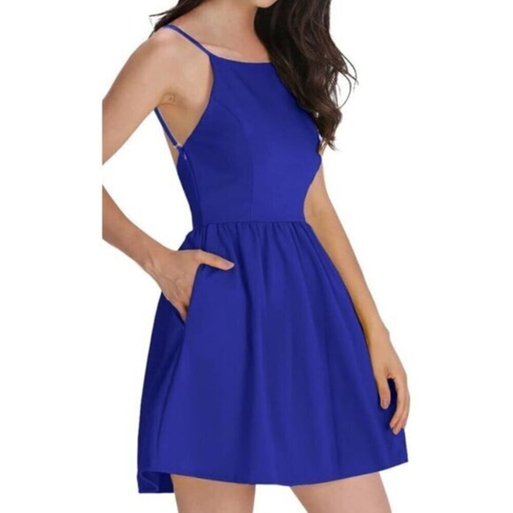 3 for $15 FANCYINN‎ Spaghetti Strap Backless Mini Casual Dress, NWT,